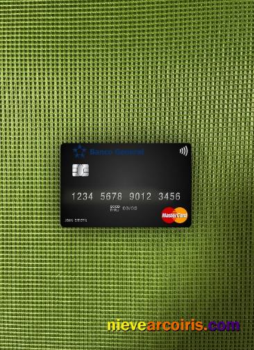 Panama Banco General Mastercard Photolook Front Preview