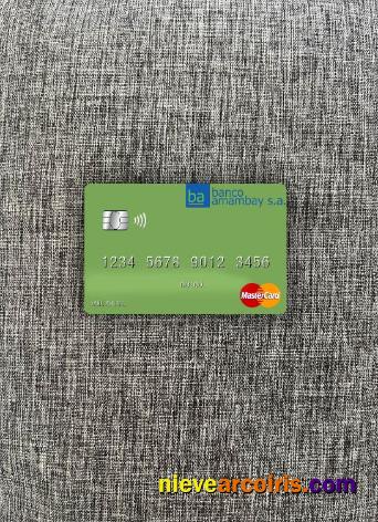 Paraguay Banco Amambay Mastercard Photolook Front Preview
