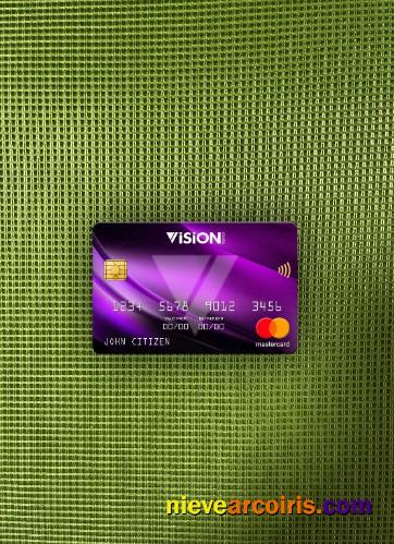 Paraguay Vision Banco Bank Mastercard Photolook Front Sample