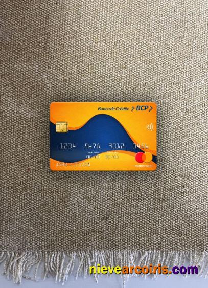 Peru Banco De Credito Del Peru (BCP) Bank Mastercard Photolook Front Preview