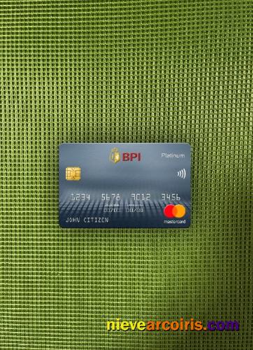 Philippines Bank Of The Philippine Islands Mastercard Platinum Photolook Front Photolook