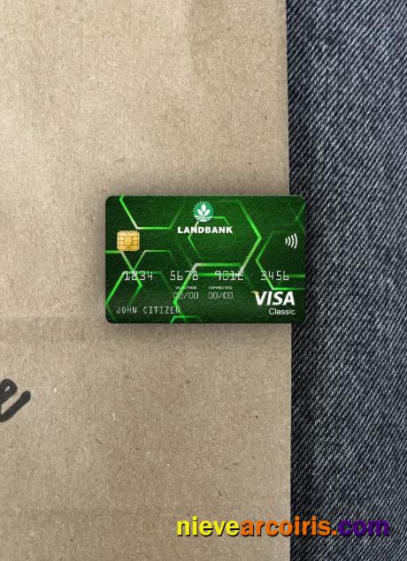 Philippines Land Bank Of The Philippines Visa Classic Card Photolook Front Sample