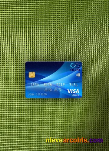 Philippines The United Coconut Planters Bank (UCPB) Visa Classic Card Photolook Front Preview