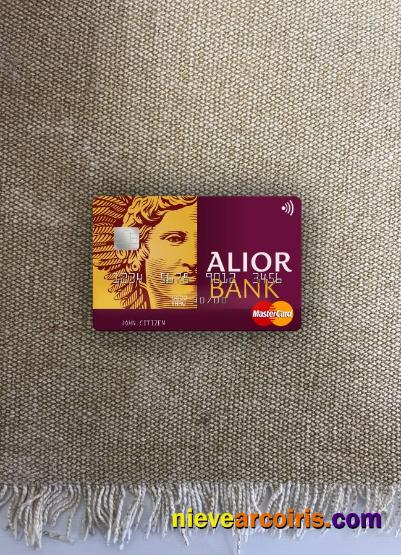 Poland Alior Bank Mastercard Photolook Front Photolook