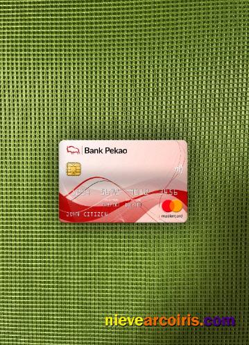Poland Bank Pekao S.A Bank Mastercard Photolook Front Photolook