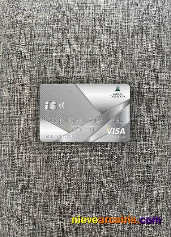 Portugal Banco Carregosa Bank Visa Platinum Card Photolook Front Preview