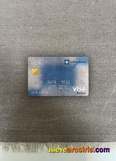 Romania Alpha Bank Visa Electron Card Photolook Front Photolook