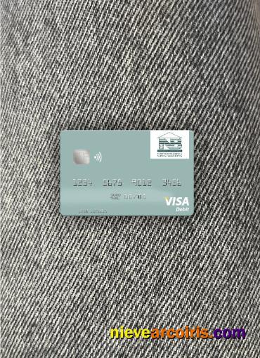 Saint Kitts And Nevis SKNA Bank Visa Debit Card Photolook Front Preview