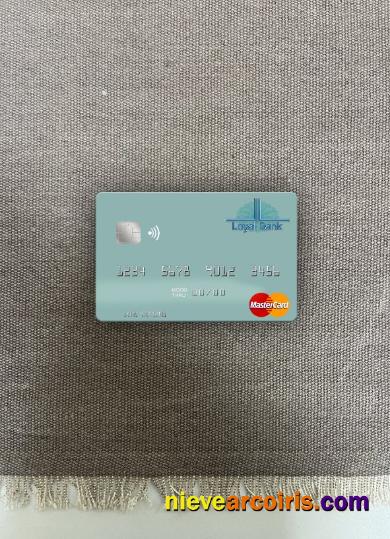 Saint Lucia Loyal Bank Limited Mastercard Photolook Front Photolook