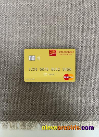 Saint Vincent And The Grenadines FirstCaribbean International Bank Mastercard Photolook Front Preview
