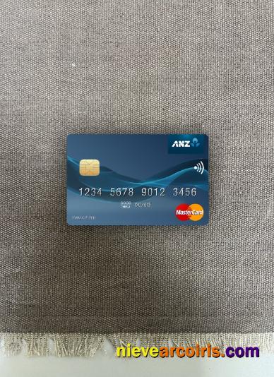 Samoa ANZ Bank Mastercard Photolook Front Sample