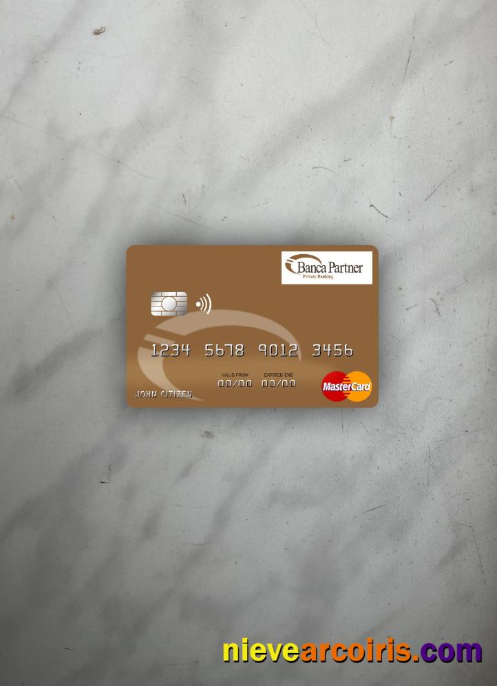 San Marino Banca Partner Mastercard Photolook Front Photolook