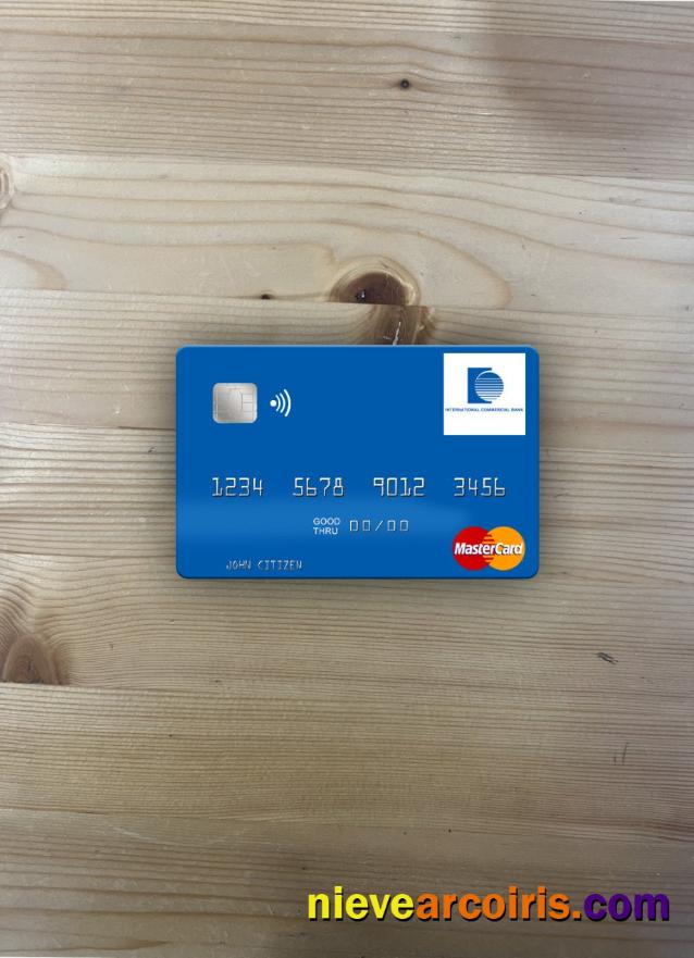 Senegal The International Commercial Bank Mastercard Photolook Front Photolook