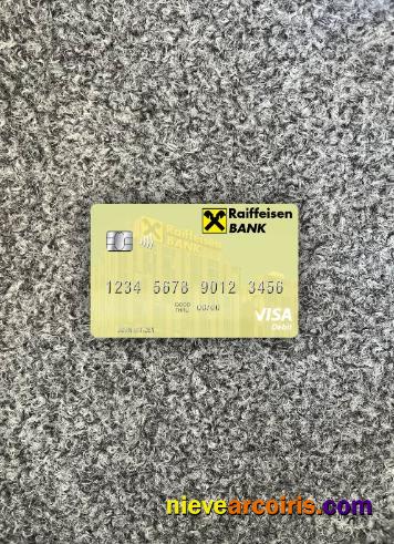 Serbia Raiffeisen Banka A.d. Beograd Visa Debit Card Photolook Front Preview