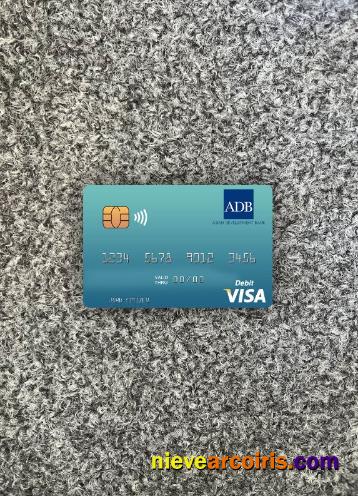 Solomon Islands ADB Bank Visa Debit Card Photolook Front Photolook