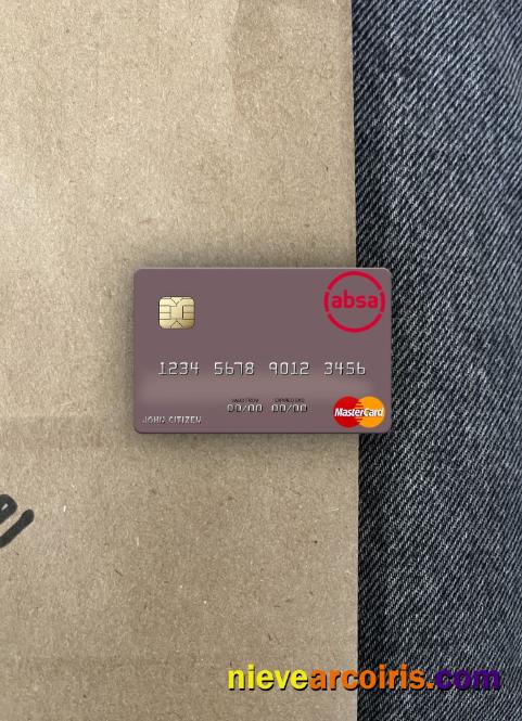 South Africa Absa Group Limited Mastercard Photolook Front Photolook