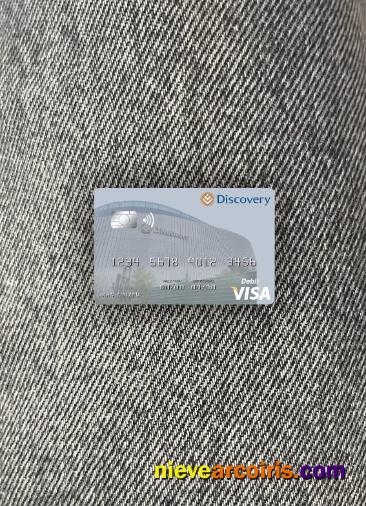 South Africa Discovery Limited Visa Debit Card Photolook Front Sample