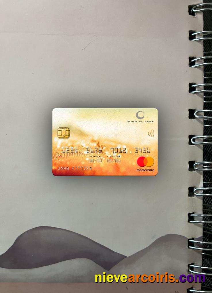 South Africa Imperial Bank Mastercard Photolook Front Photolook