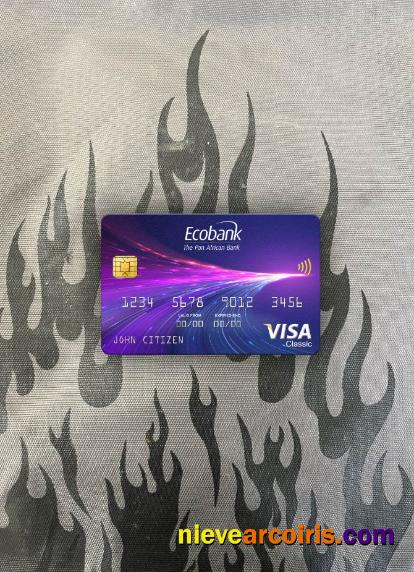 South Sudan Ecobank Visa Classic Card Photolook Front Preview