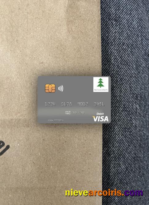 South Sudan Eden Commercial Bank Visa Debit Card Photolook Front Preview