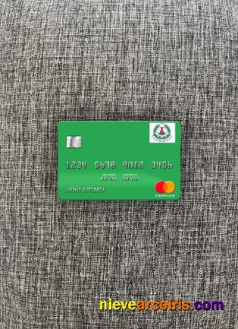 South Sudan Ivory Bank Mastercard Photolook Front Sample
