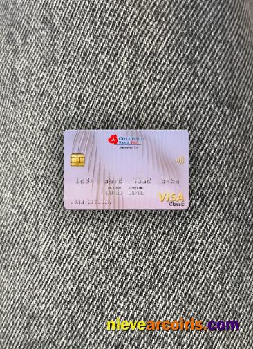 South Sudan Opportunity Bank Visa Classic Card Photolook Front Photolook