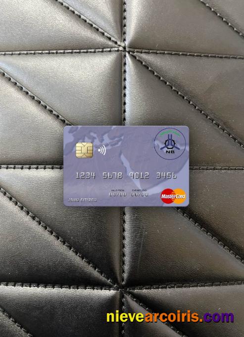 Sudan El Nilein Bank Mastercard Photolook Front Photolook