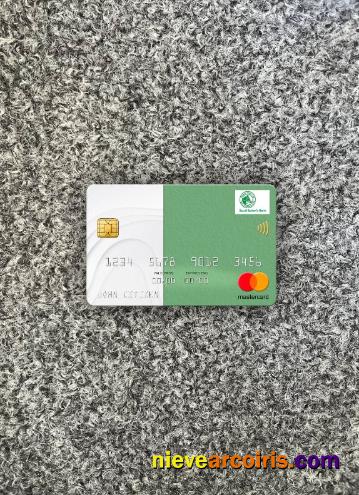 Sudan Saudi Sudanese Bank Mastercard Photolook Front Sample
