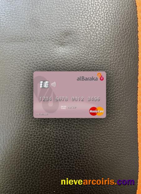 Syria Al Baraka Bank Mastercard Photolook Front Preview