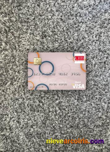 Taiwan Chang Hwa Bank Visa Debit Card Photolook Front Preview
