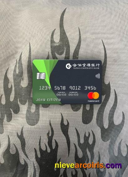Taiwan Cooperative Bank Mastercard Photolook Front Preview