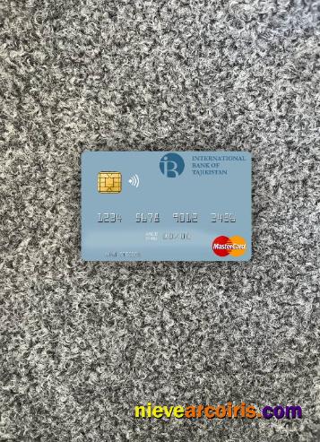 Tajikistan IBT Mastercard Photolook Front Preview