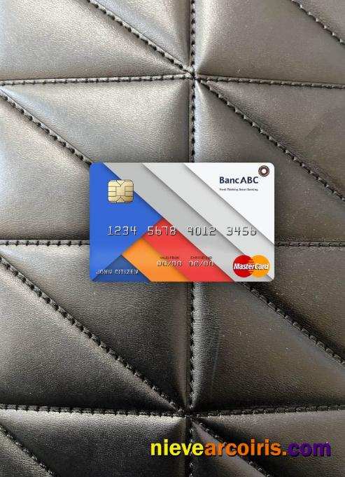 Tanzania BancABC Mastercard Photolook Front Photolook