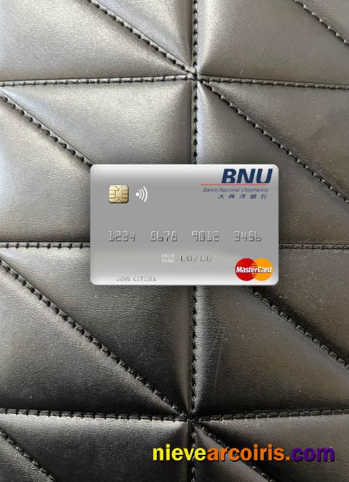 Timor Leste Banco Nacional Ultramarino Building Mastercard Photolook Front Photolook