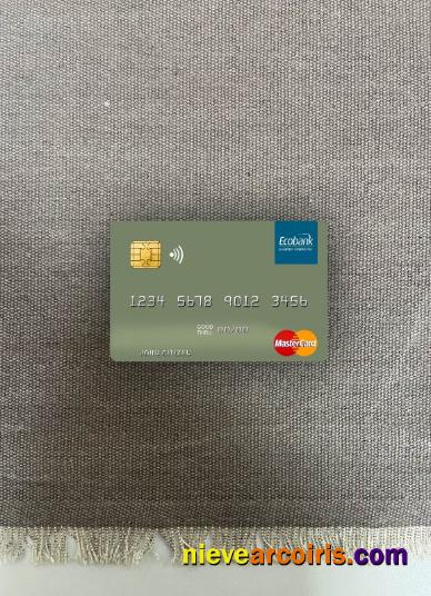 Togo Ecobank Mastercard Photolook Front Sample