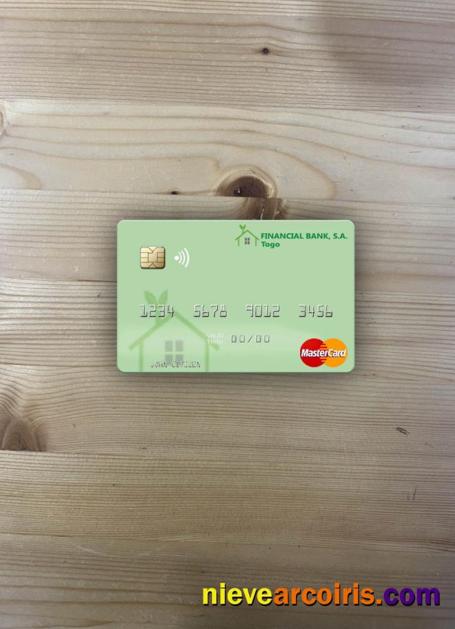 Togo Financial Bank Mastercard Photolook Front Preview