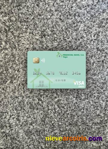 Togo Financial Bank Visa Debit Card Photolook Front Preview
