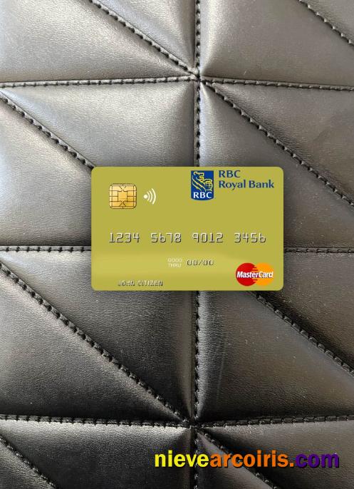 Trinidad And Tobago RBC Royal Bank Mastercard Photolook Front Photolook