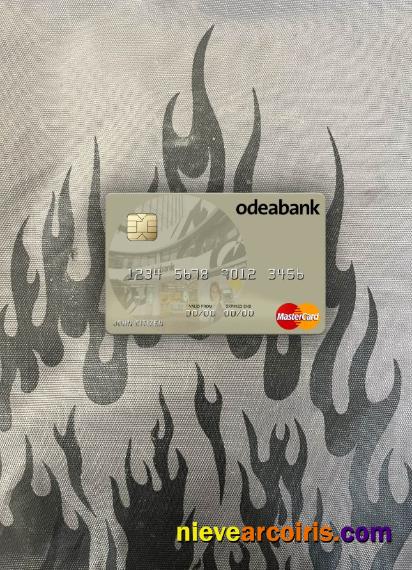 Turkey Odeabank Mastercard Photolook Front Photolook