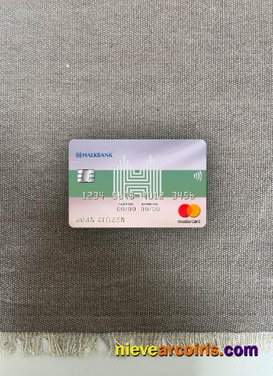 Turkmenistan Halkbank Mastercard Photolook Front Photolook