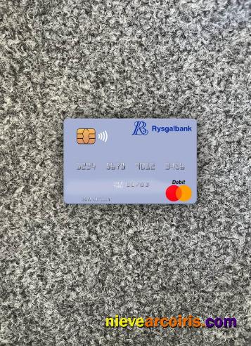 Turkmenistan Rysgal JSCB Mastercard Photolook Front Sample