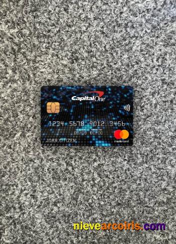 USA Capital One Bank Mastercard Photolook Front Preview