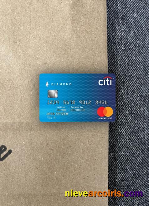 USA Citibank MasterCard Photolook Front Photolook