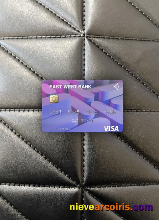USA East West Bank Visa Card Photolook Front Photolook