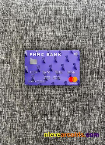 USA First Horizon National Corporation Bank Mastercard Photolook Front Sample