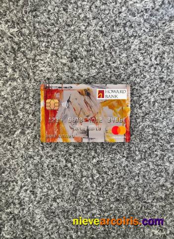 USA Maryland Howard Personal Bank Mastercard Photolook Front Preview