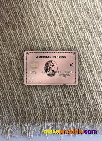 USA Missouri Together Credit Union Bank AMEX Rose Gold Card Photolook Front Preview