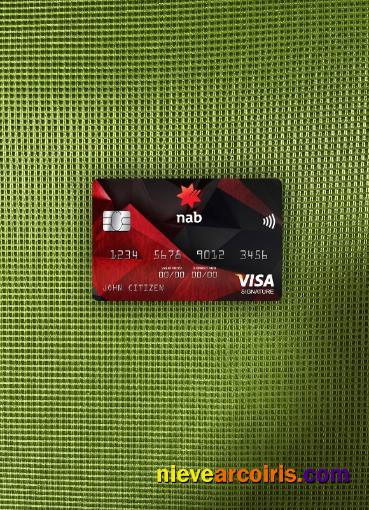 USA NAB Bank Visa Signature Card Photolook Front Photolook