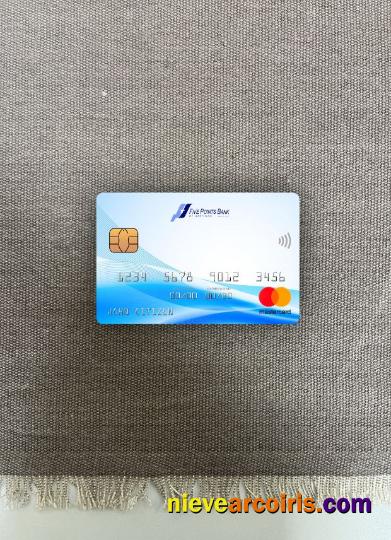 USA Nebraska Five Points Bank Mastercard Photolook Front Photolook