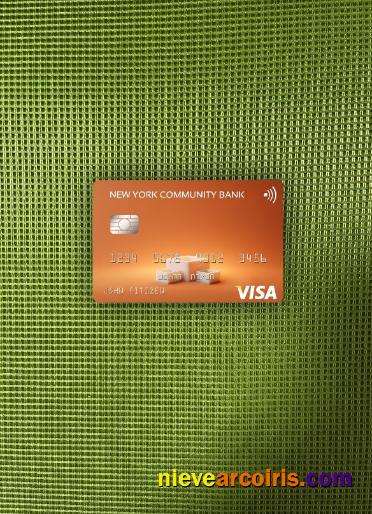 USA New York Community Bank Visa Card Photolook Front Photolook
